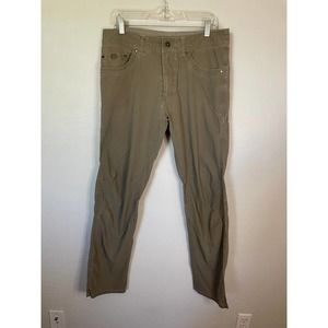 Kuhl | Men's "Revolvr Rogue" Hiking Pants in Olive Green Size 34x34